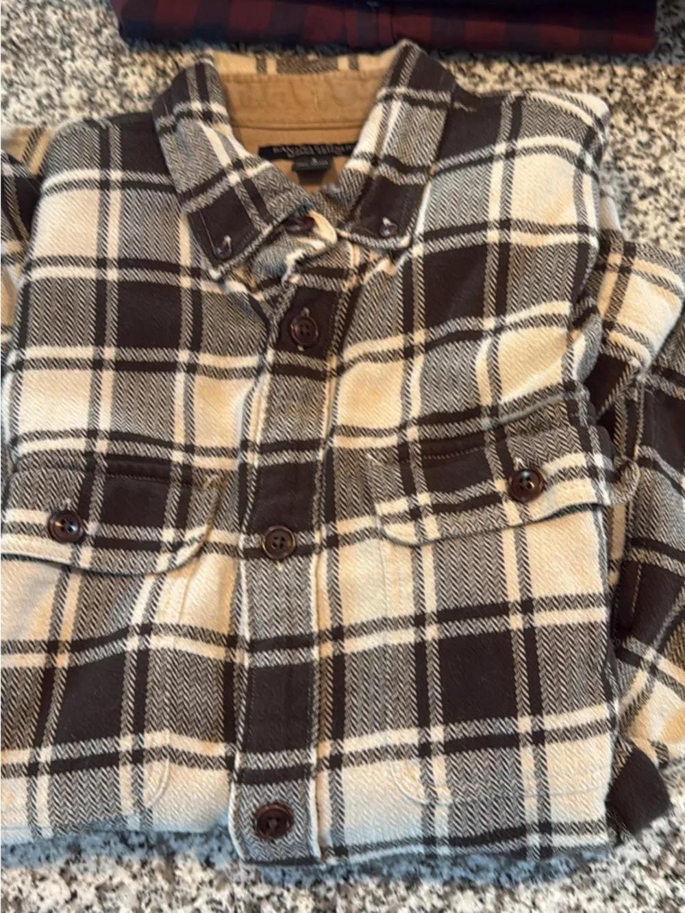Lot of Mens Banana Republic and Polo Shirts and flannels